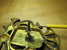 Load image into Gallery viewer, EGYPTIAN REVIVAL COBRAS PALMS Door Knocker Old Interior Architectural Hardware