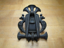 Load image into Gallery viewer, EGYPTIAN REVIVAL COBRAS PALMS Door Knocker Old Interior Architectural Hardware