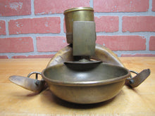 Load image into Gallery viewer, Antique Antlers Horns Folk Art Smoking Set Ashtray Matchbox Holder Cigar Cigarette Cup Holder