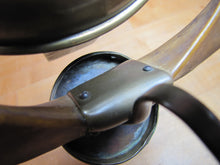 Load image into Gallery viewer, Antique Antlers Horns Folk Art Smoking Set Ashtray Matchbox Holder Cigar Cigarette Cup Holder