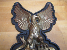 Load image into Gallery viewer, SPREAD WINGED EAGLE Old Large Cast Iron Brass Bronze Doorstop Bookend Decorative Art Statue