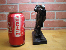Load image into Gallery viewer, ARMOR BRONZE BILLY GOAT RAM Antique Bookend Doorstop Decorative Arts BronzeClad Statue