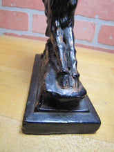 Load image into Gallery viewer, ARMOR BRONZE BILLY GOAT RAM Antique Bookend Doorstop Decorative Arts BronzeClad Statue
