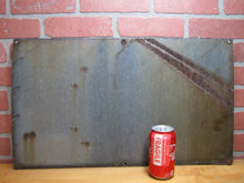 Load image into Gallery viewer, DANGER HIGH VOLTAGE KEEP OUT Old Porcelain Sign ELECTROCUTION DEATH INJURY 14x24