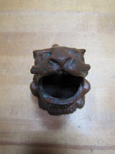 Load image into Gallery viewer, WB Weidlich Bros USA Cigar Holder Rest Ashtray Art Deco Stylized Big Cat Leopard