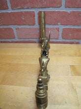 Load image into Gallery viewer, GRIFFIN WINGED BEAST Antique Brass Sconce Light Converted Gas Lamp Fixture