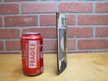 Load image into Gallery viewer, KEEP AWAY DANGER HIGH VOLTAGE Old Porcelain Bowed Curved Safety Advertising Sign