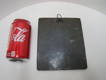 Load image into Gallery viewer, JESUS BORE THE CROSS FOR ME Old Folk Art Chip Glass Tin Back Religious Crucifix Sign Plaque Artwork