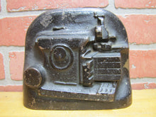 Load image into Gallery viewer, G&E GOULD EBERHARDT HIGH DUTY SHAPER Old Cast Iron Promo Advertising Doorstop Figural Machine Equipment Promotional Ad