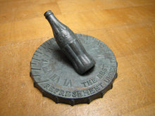 Load image into Gallery viewer, COCA-COLA BOTTLING Co of MIAMI Sundial Small Promo Ad Paperweight Sign Coke Soda