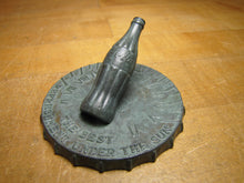 Load image into Gallery viewer, COCA-COLA BOTTLING Co of MIAMI Sundial Small Promo Ad Paperweight Sign Coke Soda