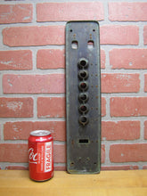 Load image into Gallery viewer, SPEIDEL READING PA Antique Elevator Control Panel Brass Bronze Architectural Hardware Element Ornate