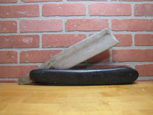 Load image into Gallery viewer, BARBER SHOP STRAIGHT RAZOR Large Wooden Trade Sign Storefront Advertising Display