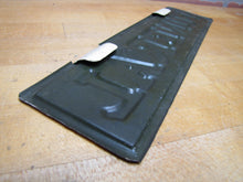 Load image into Gallery viewer, FUNERAL Original Old Sign Hearse Plate Topper Top Bend Over Hanger Embossed Ad