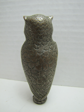 Load image into Gallery viewer, OWL FINIAL ANTIQUE BRONZE NICKEL PLATED Ornate Decorative Arts Hardware Element