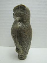 Load image into Gallery viewer, OWL FINIAL ANTIQUE BRONZE NICKEL PLATED Ornate Decorative Arts Hardware Element
