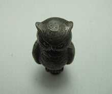Load image into Gallery viewer, OWL FINIAL ANTIQUE BRONZE NICKEL PLATED Ornate Decorative Arts Hardware Element