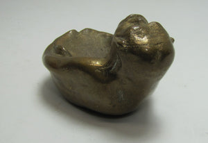 Monkey Gorilla Ape Tray Solid Bronze Brass Card Tip Ring Coin Trinket Art Statue