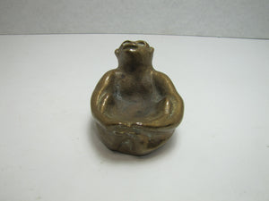 Monkey Gorilla Ape Tray Solid Bronze Brass Card Tip Ring Coin Trinket Art Statue