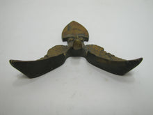 Load image into Gallery viewer, Spread Winged Eagle Shield Antique Brass Decorative Arts Hardware Element
