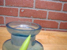 Load image into Gallery viewer, BATH SALT Manganese Blue Decorative Arts Bottle Jar Glows UV365 Uranium Glow
