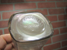 Load image into Gallery viewer, MOUTH WASH Antique Reverse Under Glass Label Apothecary Medicine Bottle pat 1889
