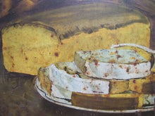 Load image into Gallery viewer, 1920s WARD'S CAKE Sign Store Display Cake Box Tin Metal Panel Advertising
