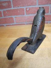 Load image into Gallery viewer, PARROT Antique Cast Iron Decorative Arts Figural Bird Nut Cracker Display Art
