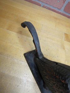 PARROT Antique Cast Iron Decorative Arts Figural Bird Nut Cracker Display Art