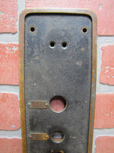 Load image into Gallery viewer, ELEVATOR Antique Bronze Panel LIGHT UP DOWN SAFETY Button Hole Building Hardware
