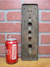 Load image into Gallery viewer, ELEVATOR Antique Bronze Panel LIGHT UP DOWN SAFETY Button Hole Building Hardware
