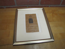 Load image into Gallery viewer, UNION CAMP 1/2 TIGER KITTY KAT CAT ARTWORK Unique Framed Art Paperbag Signed
