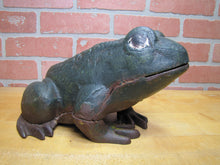 Load image into Gallery viewer, FROG Old Cast Iron Large Doorstop Decorative Yard Garden Art Statue HD 13+lbs
