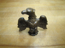 Load image into Gallery viewer, SPREAD WINGED EAGLE Old Decorative Arts Brass Finial Figural Hardware Element
