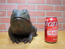 Load image into Gallery viewer, FROG Old Cast Iron Large Doorstop Decorative Yard Garden Art Statue HD 13+lbs
