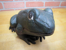 Load image into Gallery viewer, FROG Old Cast Iron Large Doorstop Decorative Yard Garden Art Statue HD 13+lbs
