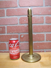 Load image into Gallery viewer, ARCHER &amp; WARNER MAKERS PHILADELPHIA Antique Brass Candlestick Candle Holder 19c
