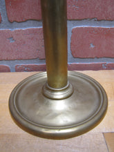 Load image into Gallery viewer, ARCHER &amp; WARNER MAKERS PHILADELPHIA Antique Brass Candlestick Candle Holder 19c

