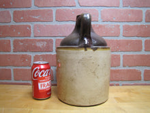 Load image into Gallery viewer, E L KERNS TRENTON NJ Antique Stoneware Pottery Jug Liquor Soda Merchant Store Ad
