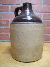 Load image into Gallery viewer, E L KERNS TRENTON NJ Antique Stoneware Pottery Jug Liquor Soda Merchant Store Ad
