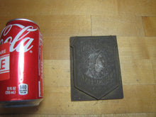 Load image into Gallery viewer, CAYUGA COUNTY NATIONAL BANK AUBURN NEW YORK Antique Brass Ad Sign Printers Plate
