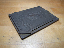 Load image into Gallery viewer, CAYUGA COUNTY NATIONAL BANK AUBURN NEW YORK Antique Brass Ad Sign Printers Plate
