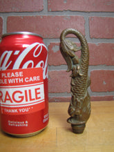 Load image into Gallery viewer, DAUPHIN KOI DEVIL FISH Antique Bronze Decorative Arts Finial Hardware Element
