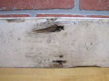 Load image into Gallery viewer, PALATINE LAKE Original Old Wooden Pointing Right Arrow Sign W. D. WALKER
