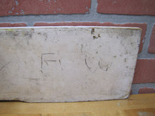 Load image into Gallery viewer, PALATINE LAKE Original Old Wooden Pointing Right Arrow Sign W. D. WALKER
