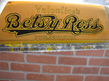 Load image into Gallery viewer, BETSY ROSS CIGARS Old Advertising Glass Change Receiver Tray Sign Brunhoff Ohio
