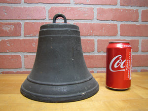 CALIFORNIA Old Bell Bronze Brass Mission Church State Embossed Lettering Patina