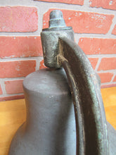 Load image into Gallery viewer, USN UNITED STATES NAVY Old Brass Nickel Bell w Bracket Nautical Ship Boat C-58
