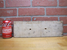 Load image into Gallery viewer, LEAH KOHLER VIOLIN STUDIO Antique Gold &amp; Black Smaltz Painted Wood Ad Sign
