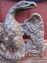 Load image into Gallery viewer, 19c SUPER ROYAL COLUMBIAN PRINTING PRESS ANTIQUE CAST IRON EAGLE COUNTERWEIGHT

